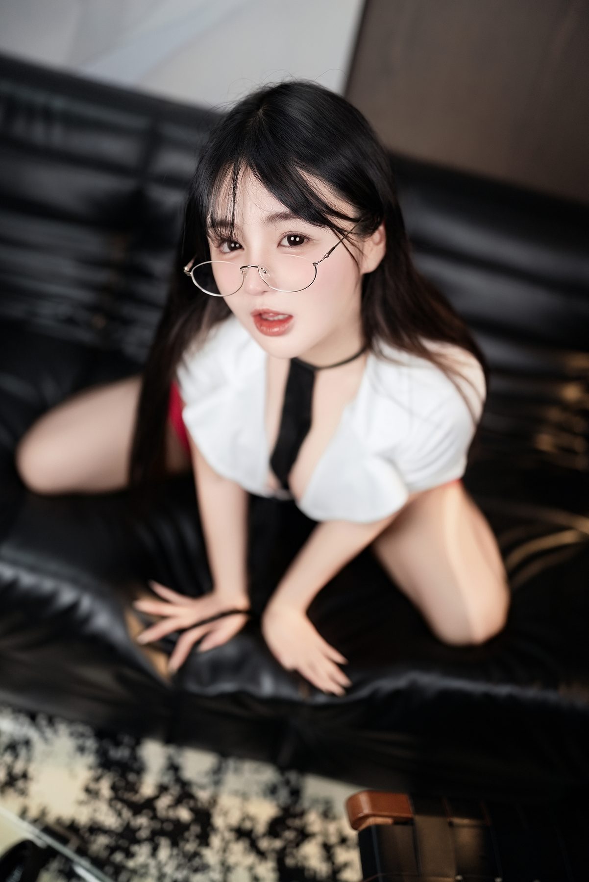 桜井宁宁 眼镜OL COS写真
