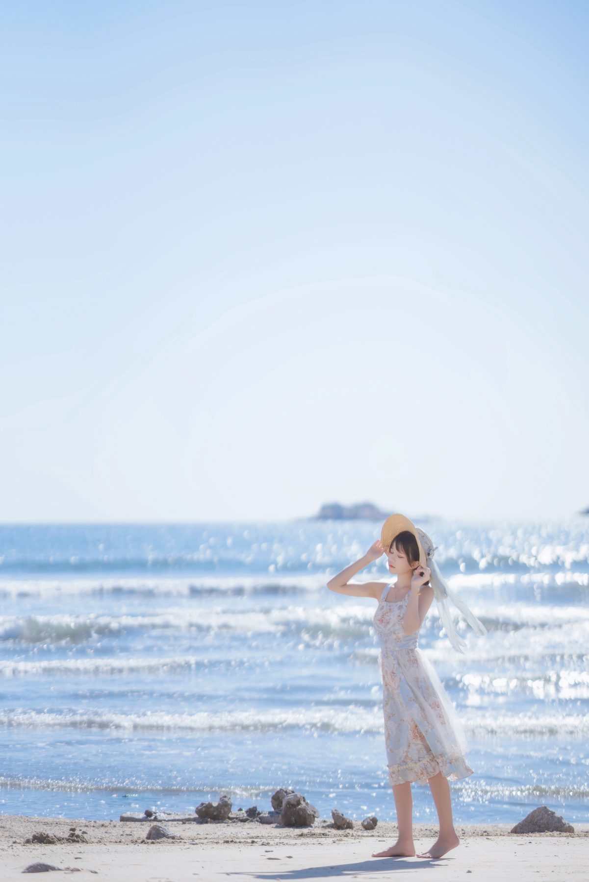 桜桃喵 发光的海 COS写真