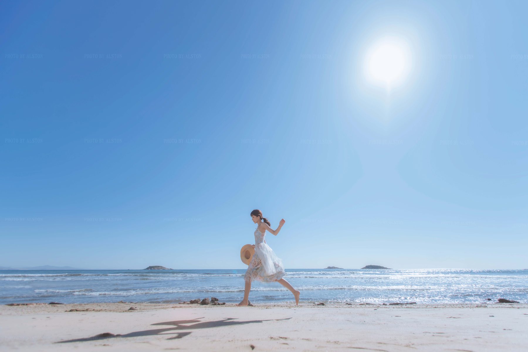 桜桃喵 发光的海 COS写真