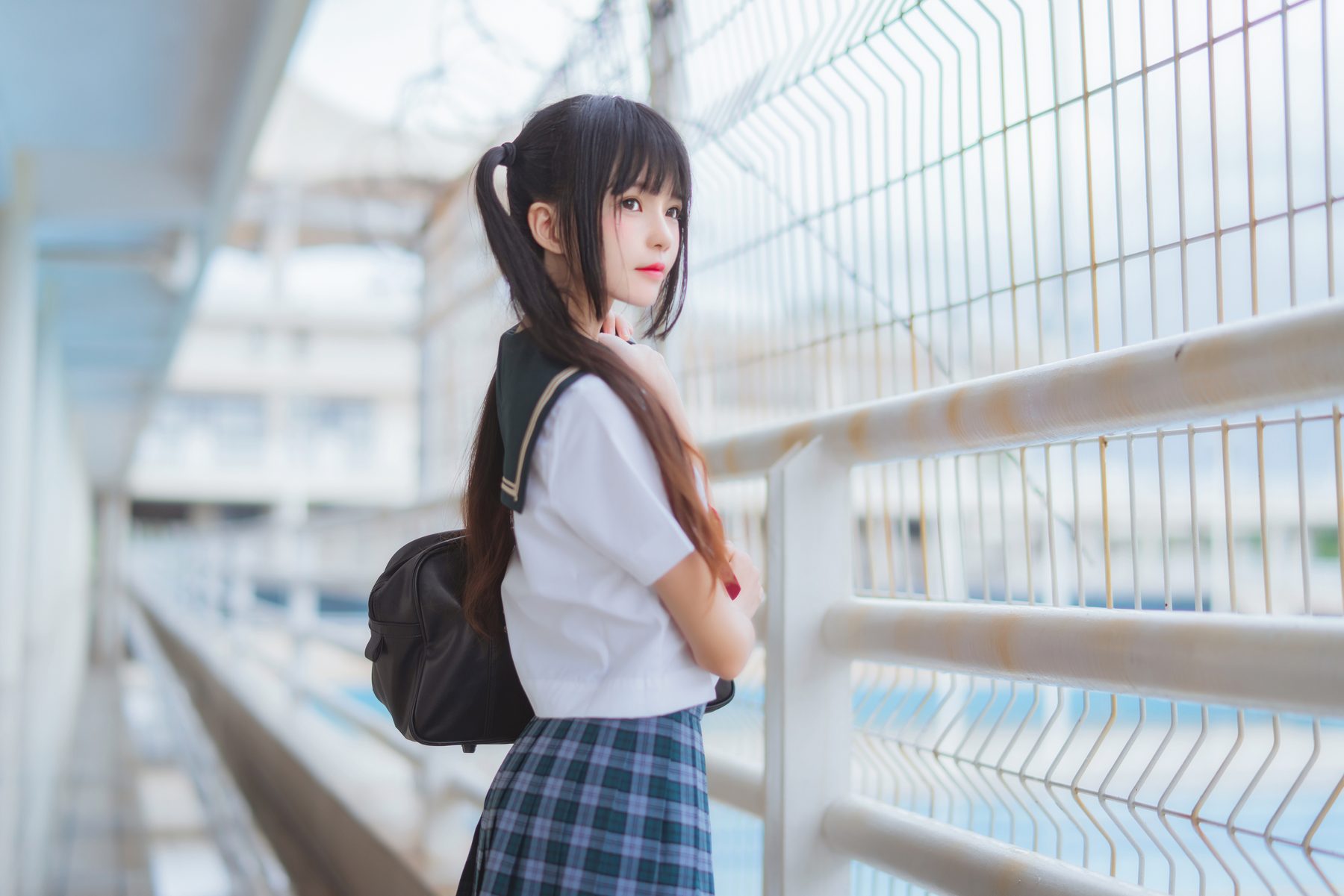 桜桃喵 雨恋 COS写真