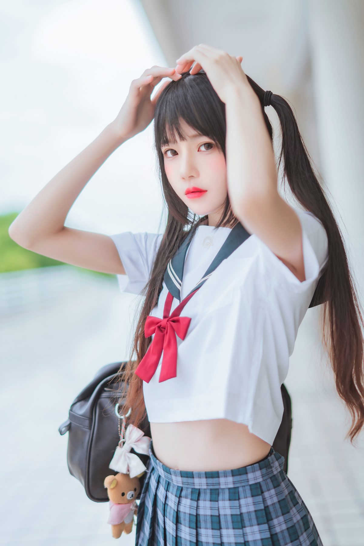 桜桃喵 雨恋 COS写真