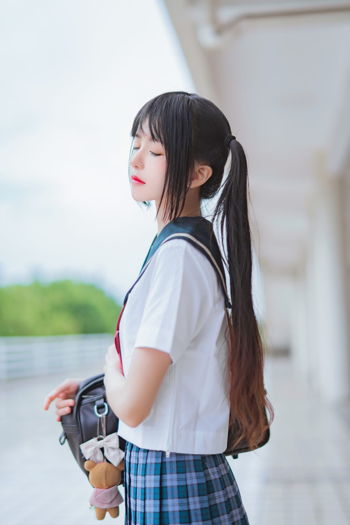 桜桃喵 雨恋 COS写真