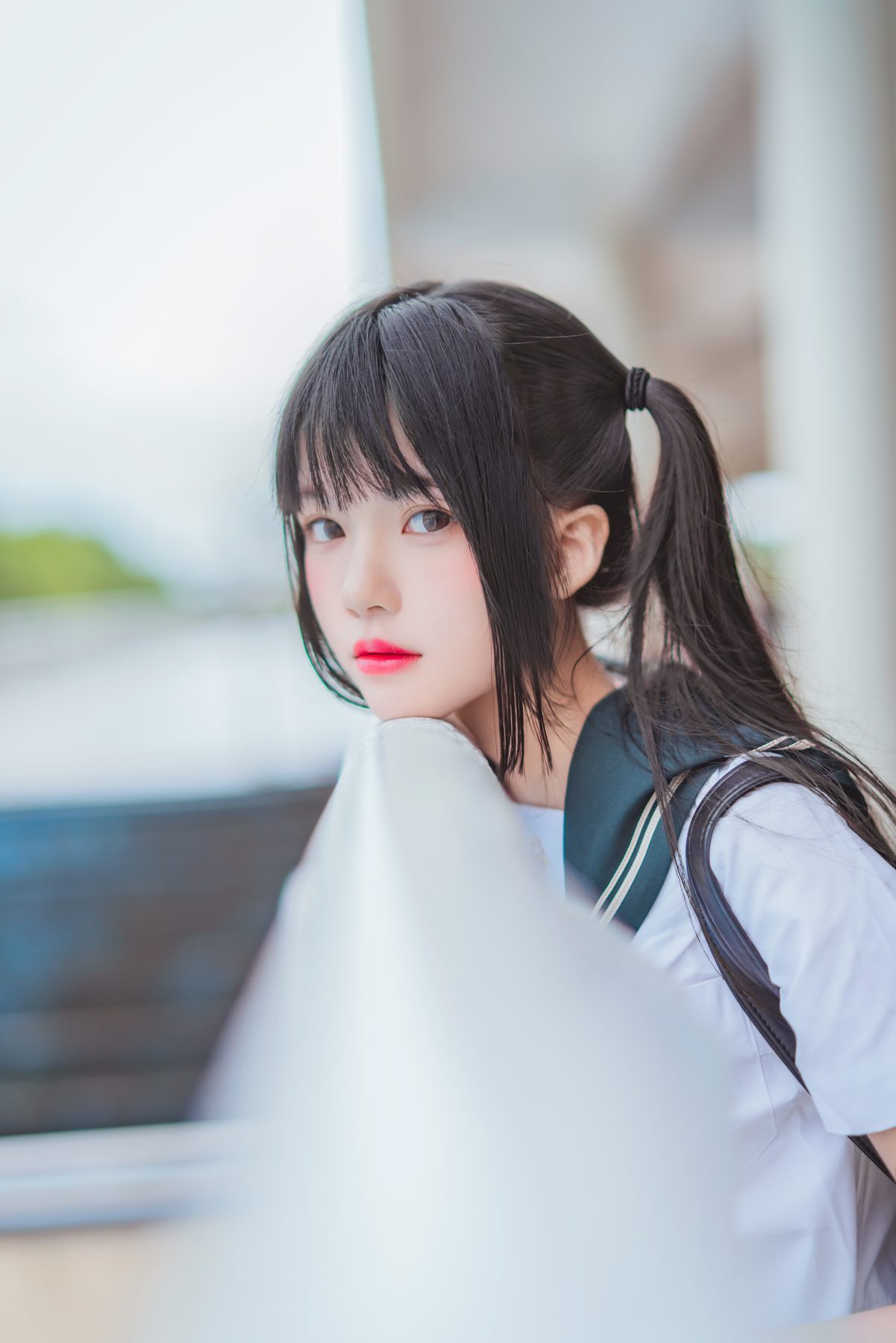 桜桃喵 雨恋 COS写真