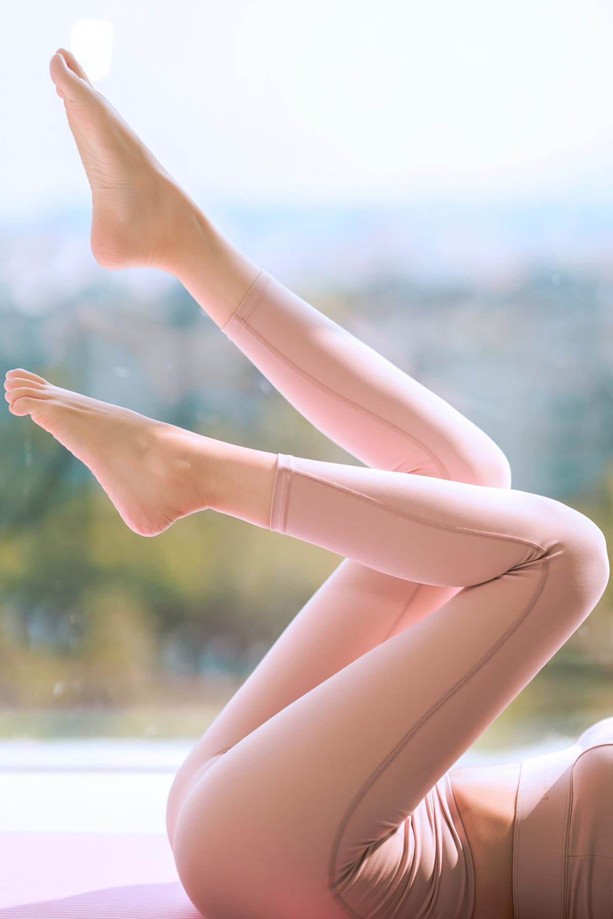 桜桃喵 瑜伽服 COS写真