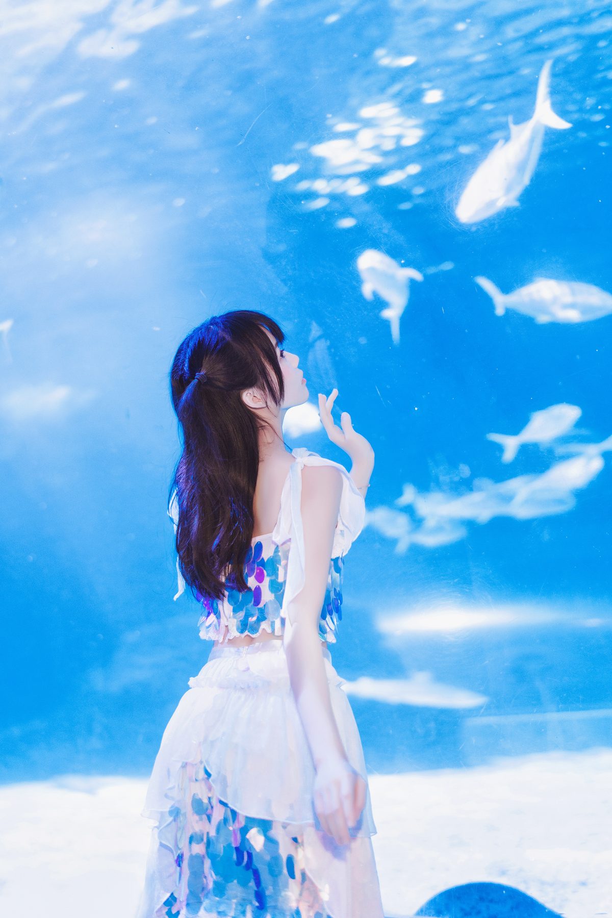 桜桃喵 水族馆 COS写真