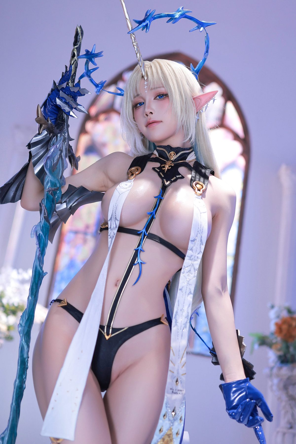 水淼Aqua フルールドリス COS写真