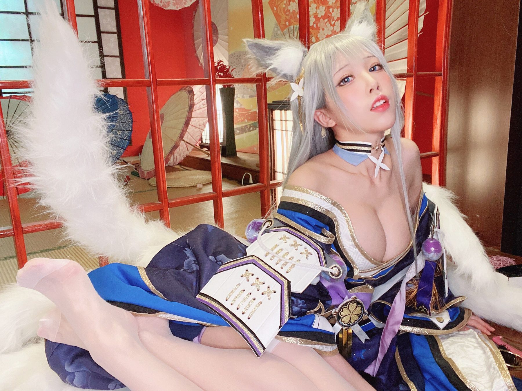 水淼Aqua 信浓和服 COS写真