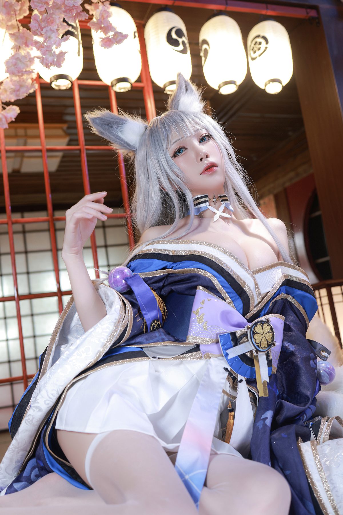 水淼Aqua 信浓和服 COS写真