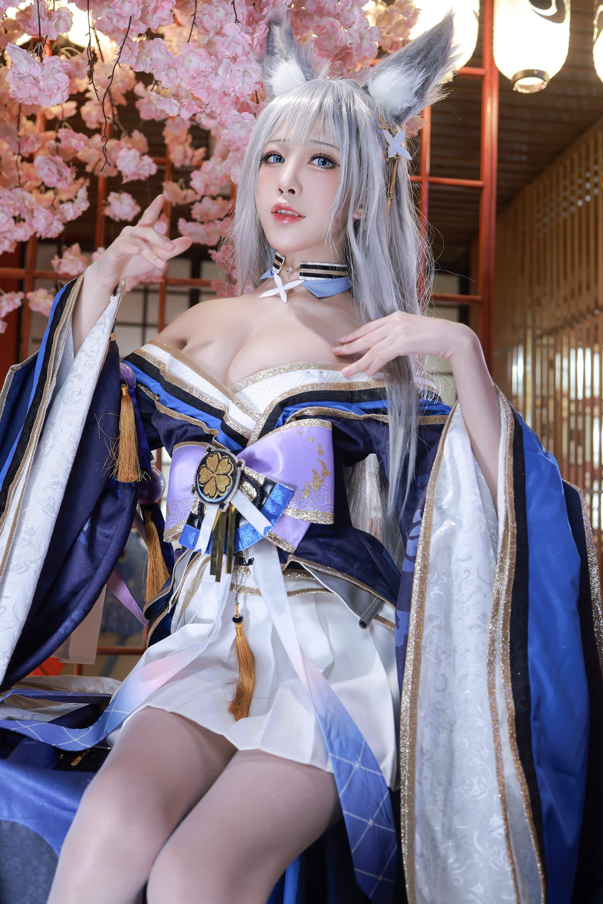 水淼Aqua 信浓和服 COS写真