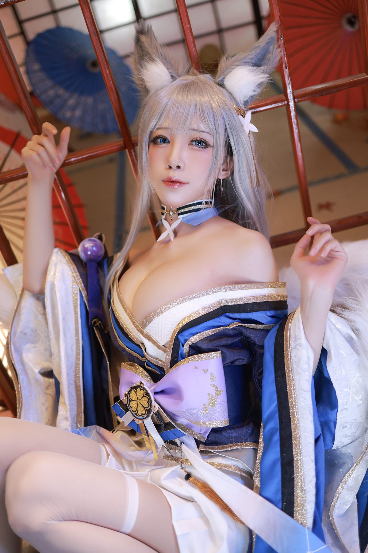 水淼Aqua 信浓和服 COS写真