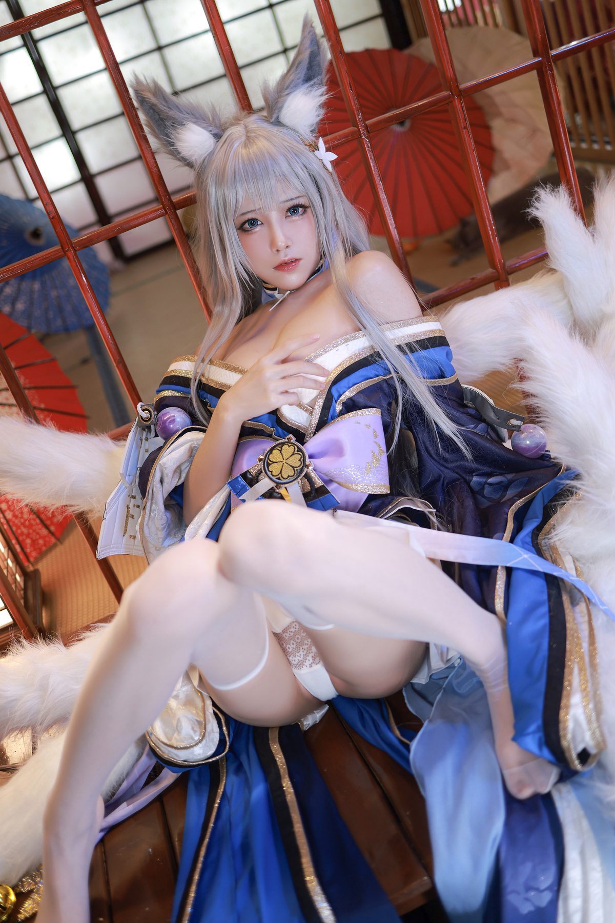 水淼Aqua 信浓和服 COS写真