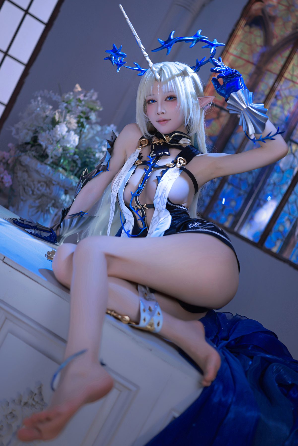 水淼Aqua 六月卡提希娅 COS写真