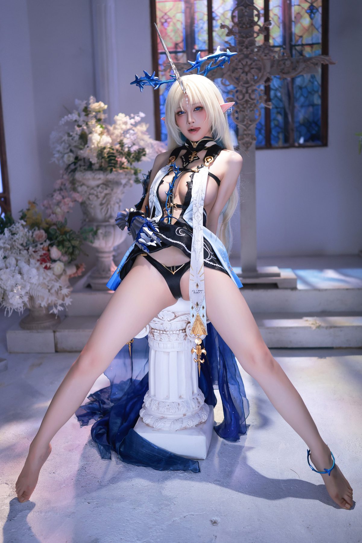 水淼Aqua 六月卡提希娅 COS写真