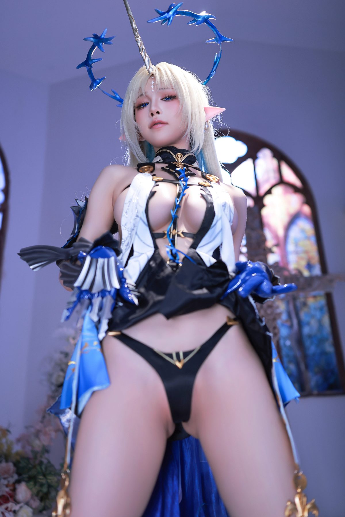 水淼Aqua 六月卡提希娅 COS写真