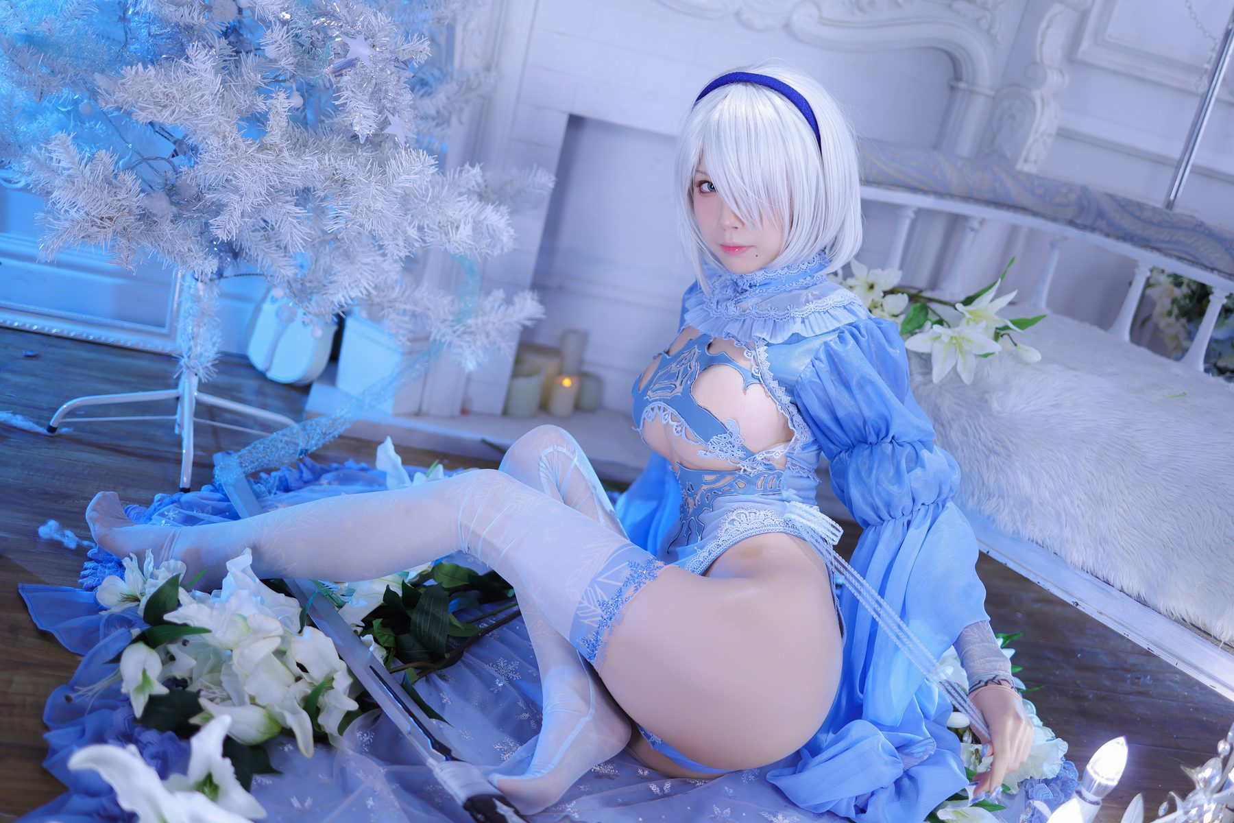 水淼Aqua 冰雪2b COS写真