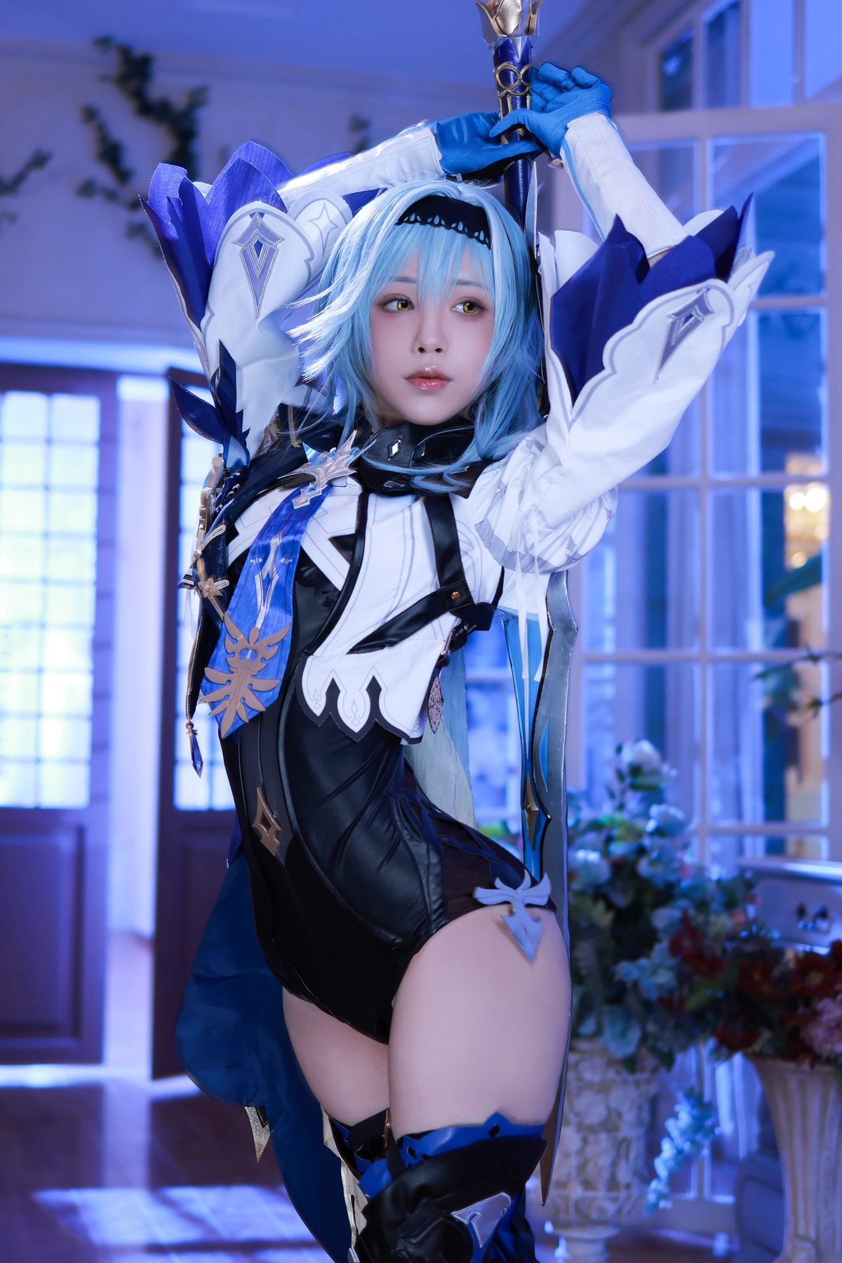 水淼Aqua cosplay写真_原神优菈合集 | 水淼Aqua COS原神优菈全套图包 [120P-148M]