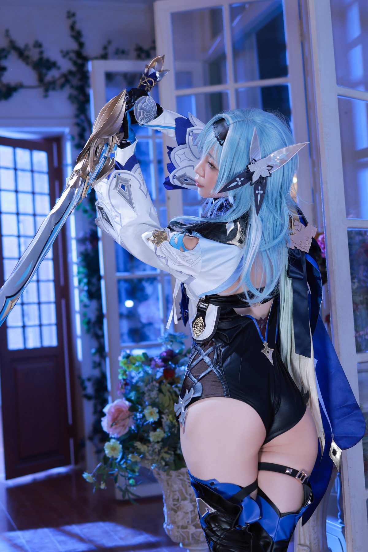 水淼Aqua 原神 优菈 COS写真