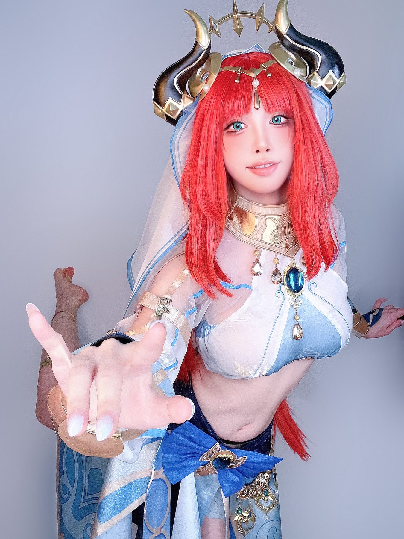 水淼Aqua cosplay写真_原神妮露合集 | 水淼Aqua COS妮露全套图包 [26P-54MB]