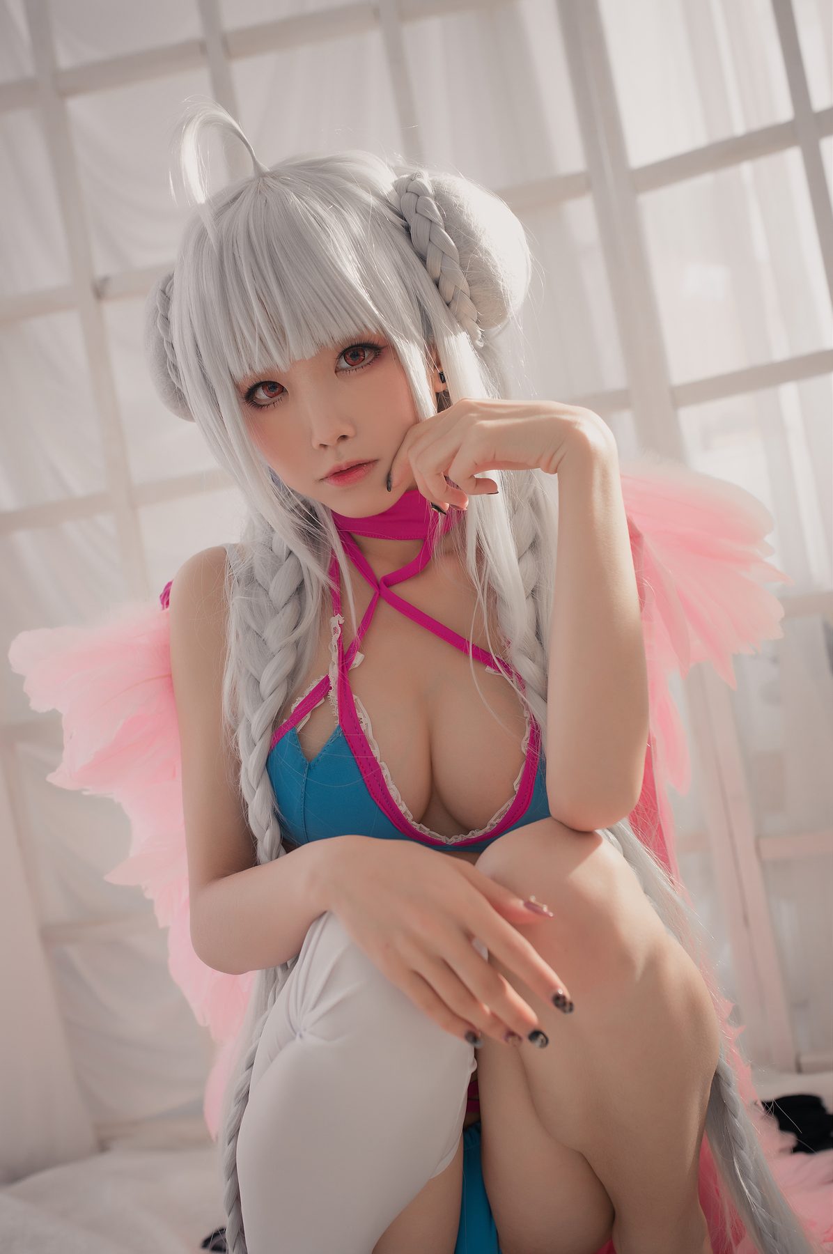 水淼Aqua 可畏 泳装 COS写真