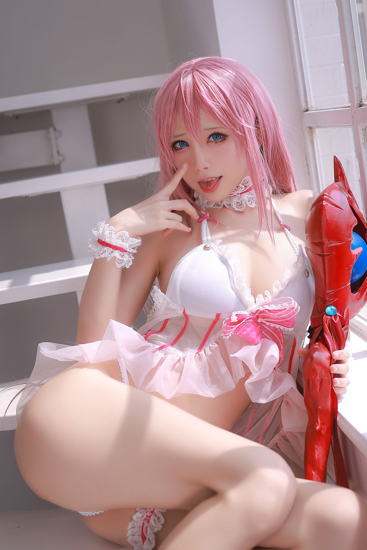 水淼Aqua 回复术士 芙蕾雅 COS写真