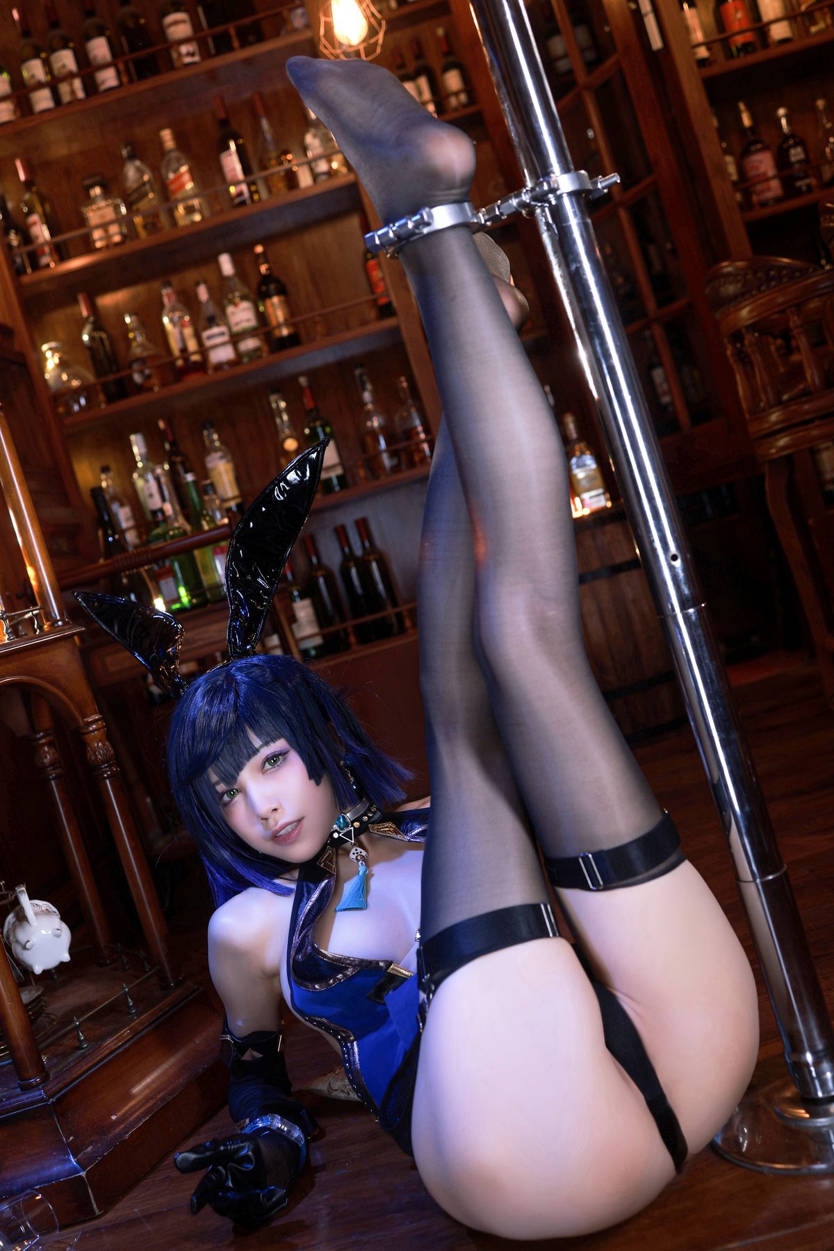 水淼Aqua 夜兰 COS写真