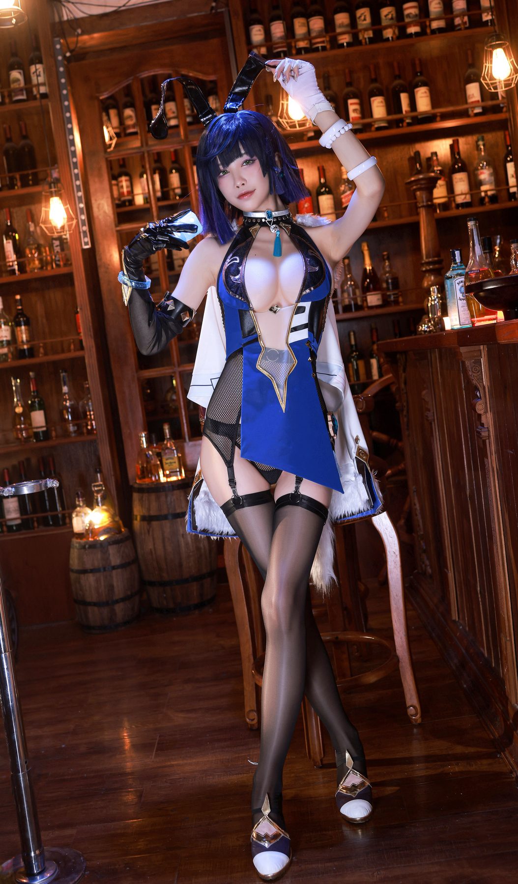 水淼Aqua 夜兰 COS写真