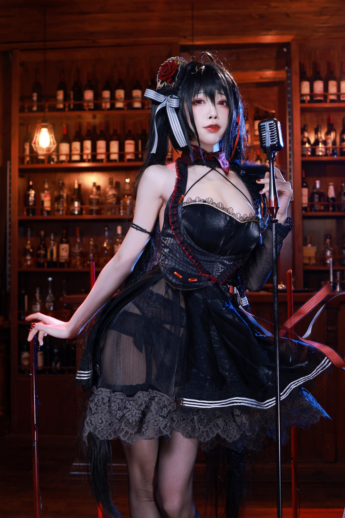 水淼Aqua 大凤 打歌服 COS写真