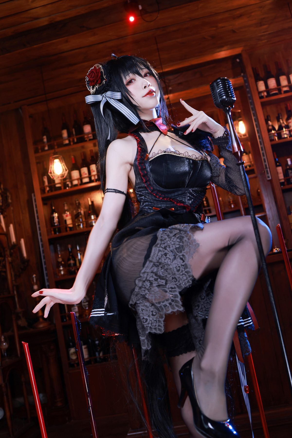 水淼Aqua 大凤 打歌服 COS写真