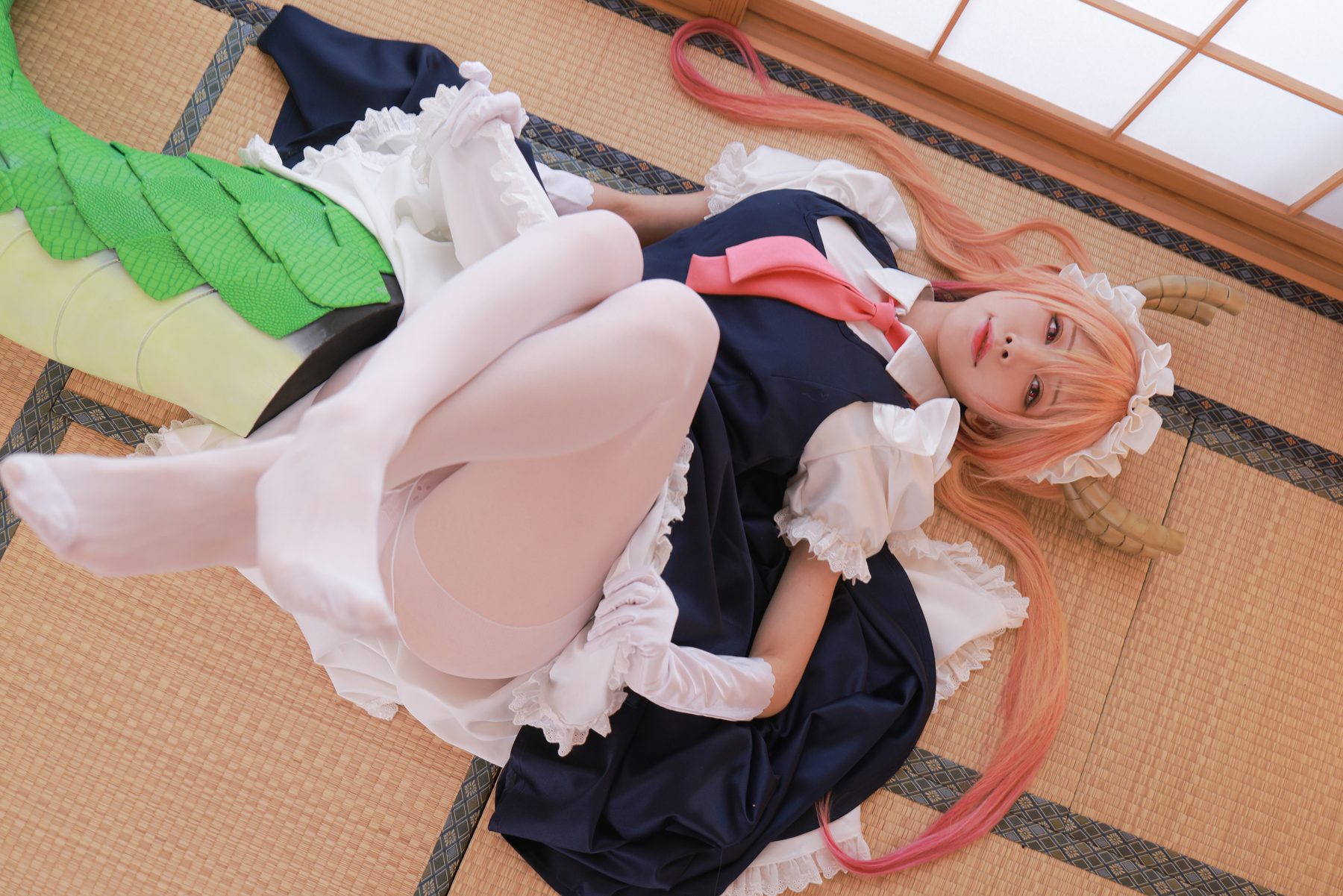 水淼Aqua 小林家的龙女仆 COS写真