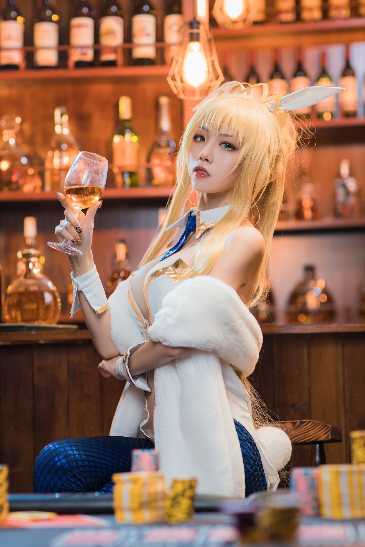 水淼Aqua 白枪呆 COS写真