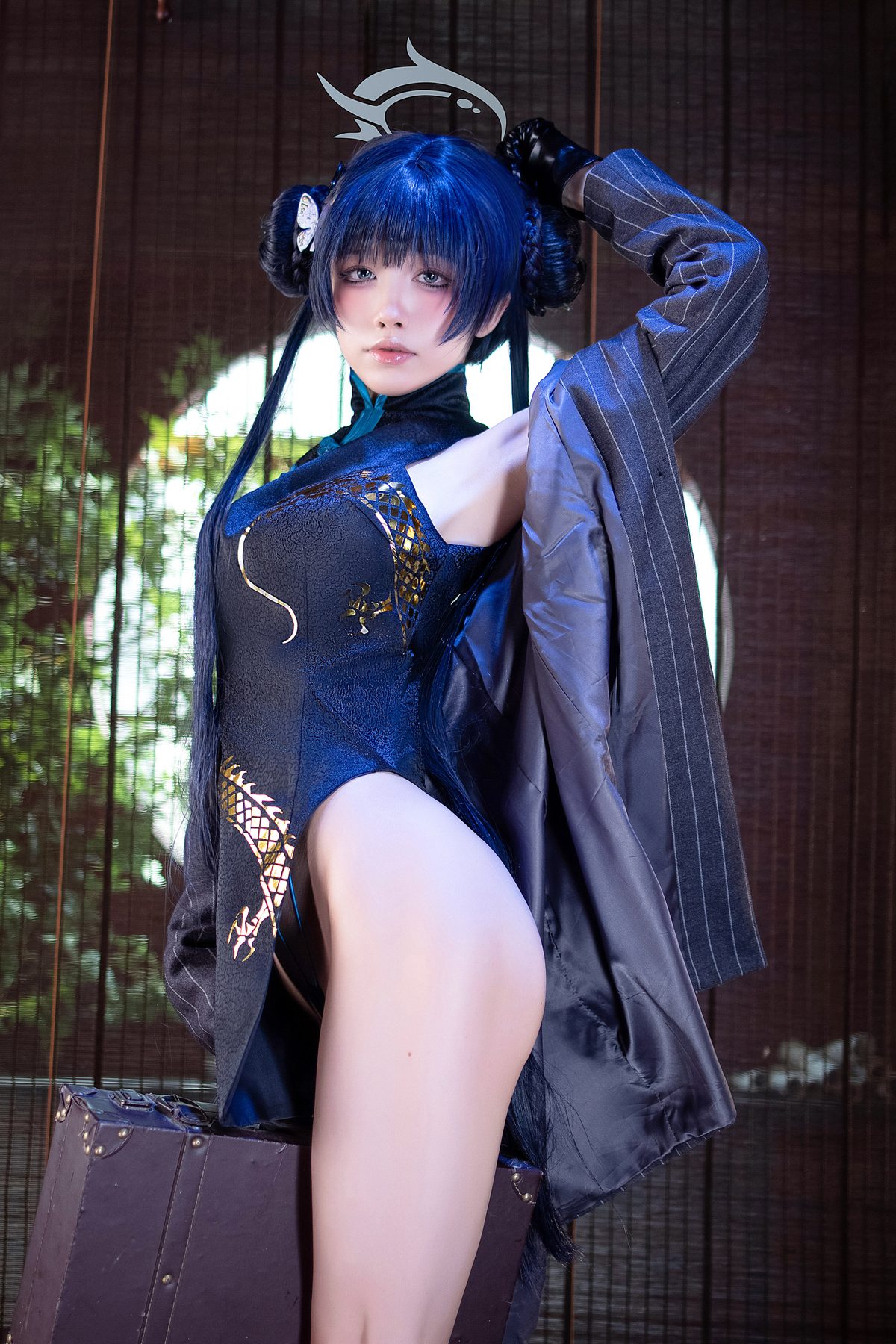 水淼Aqua 碧蓝档案 妃咲 COS写真