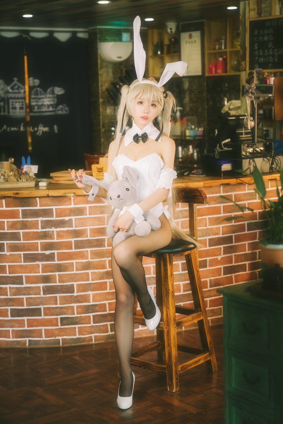 水淼Aqua 穹妹兔女郎 COS写真