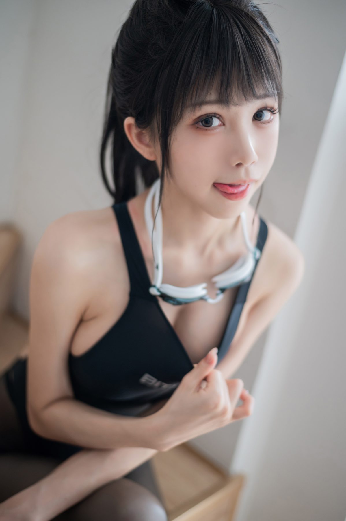 水淼Aqua 竞技泳装 COS写真