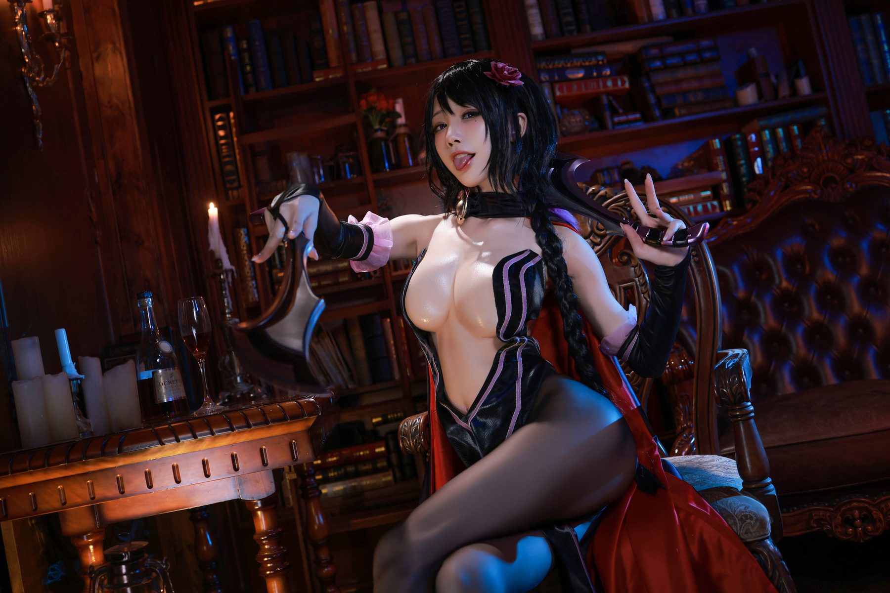 水淼aqua 腸狩り COS写真