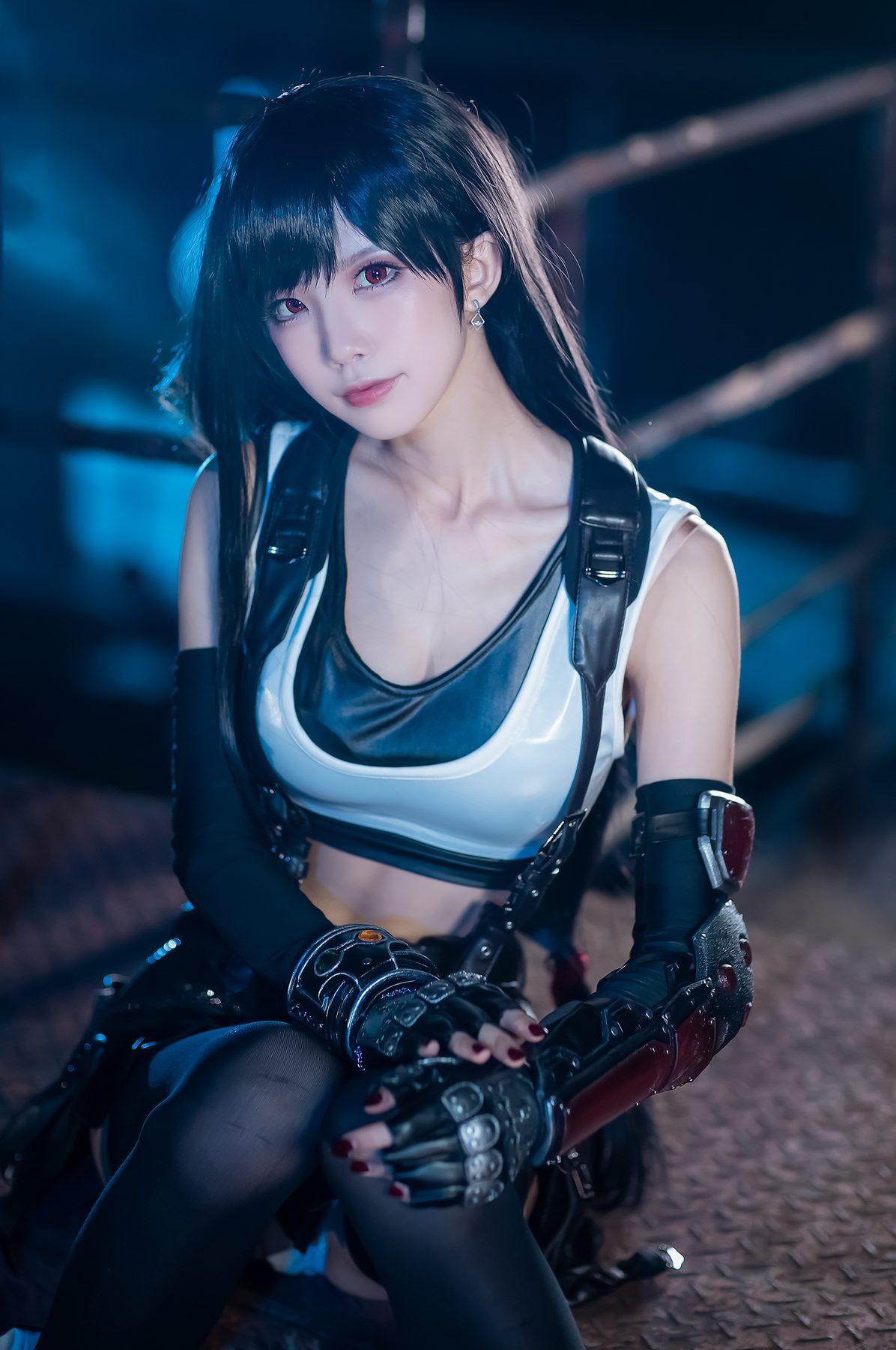 水淼Aqua 蒂法原皮 COS写真