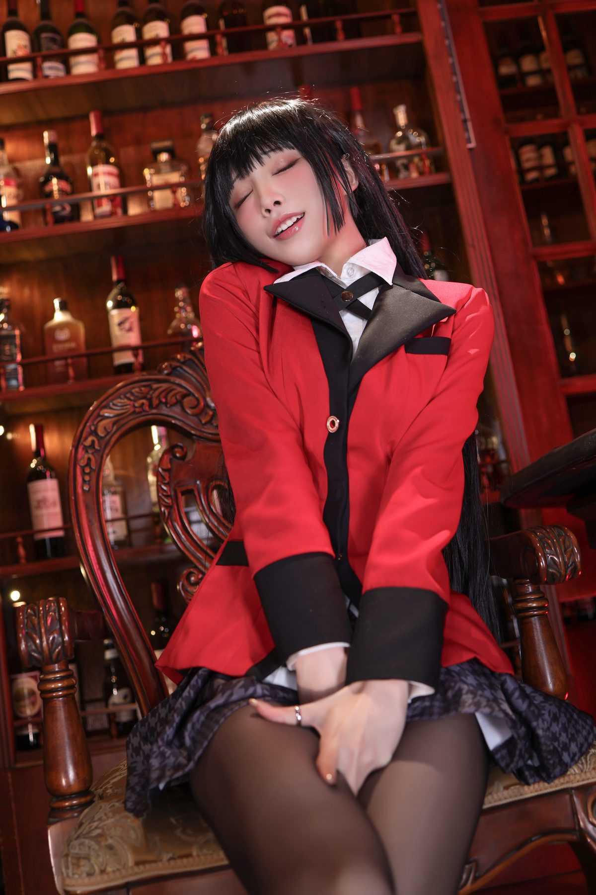 水淼Aqua 蛇喰梦子jk COS写真