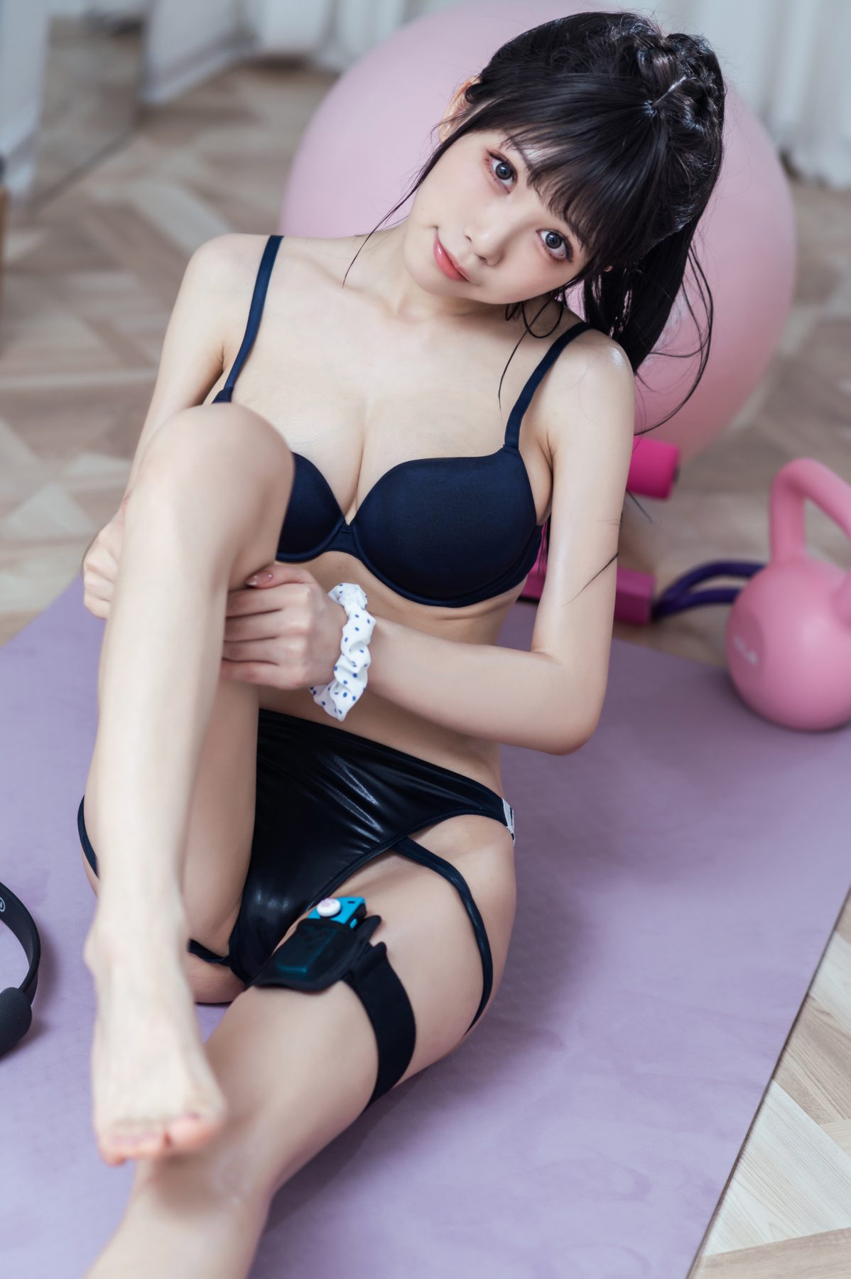 水淼Aqua 运动内衣 COS写真