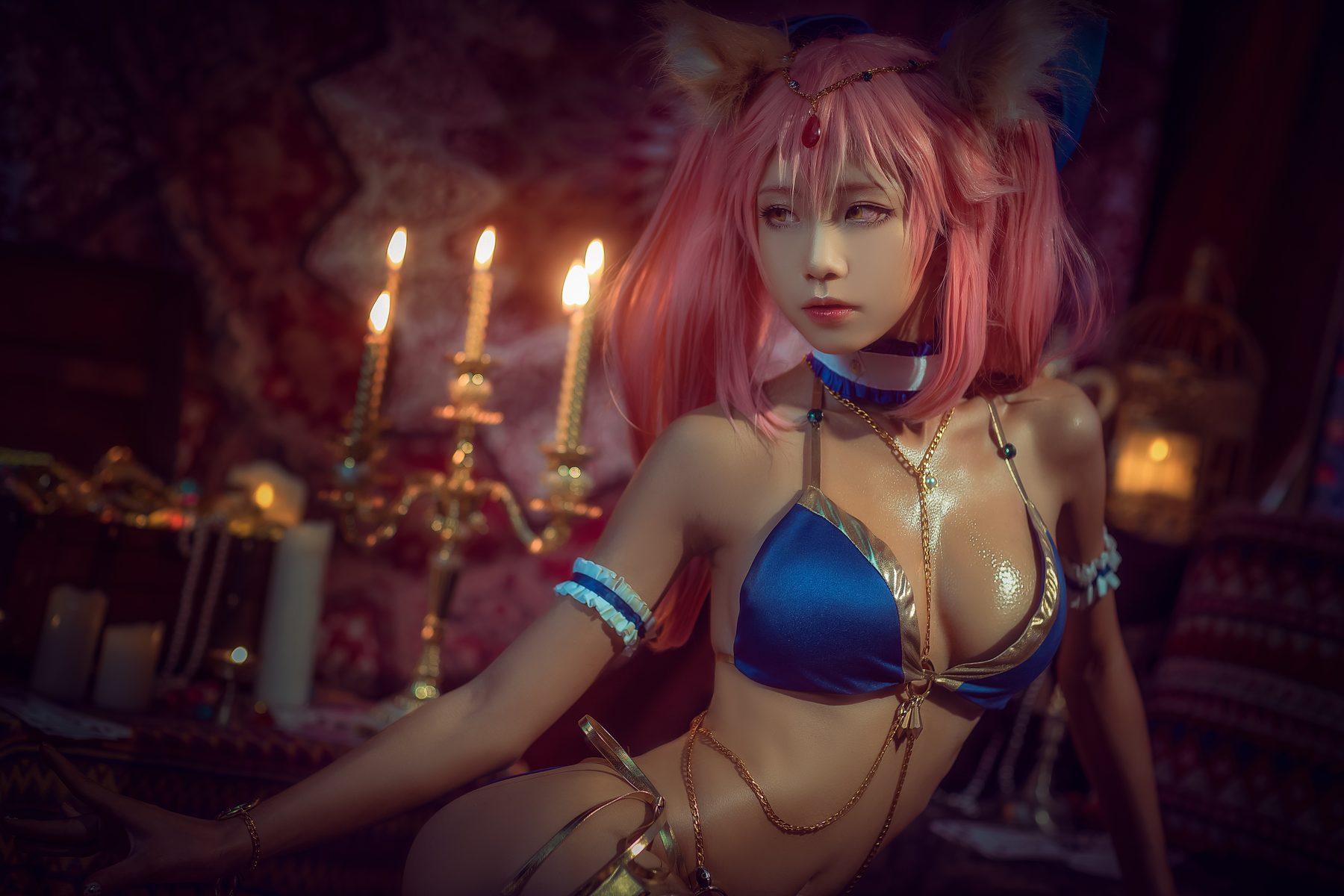 水淼Aqua 阿拉伯 COS写真