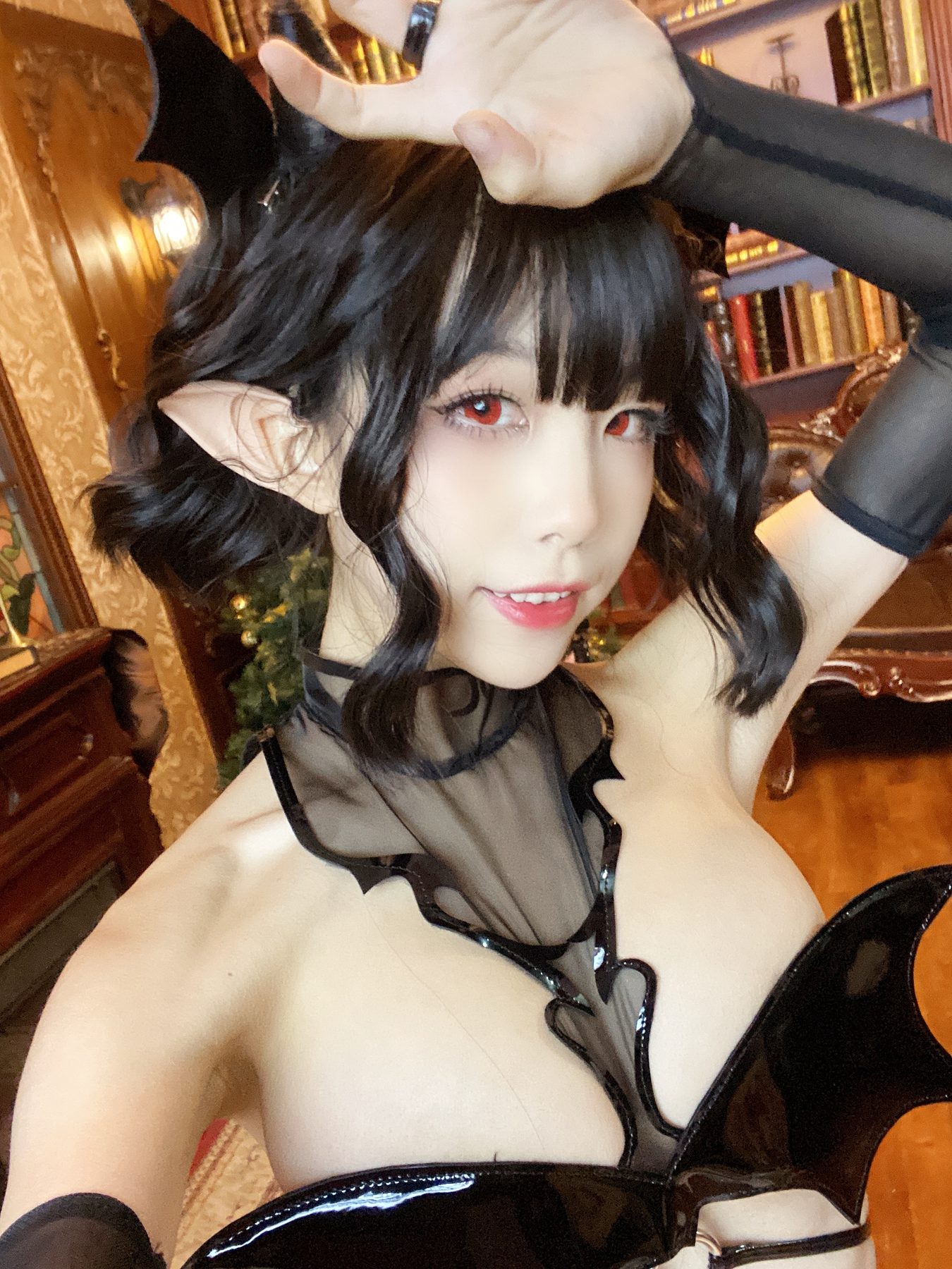 水淼Aqua 魅魔自拍 COS写真