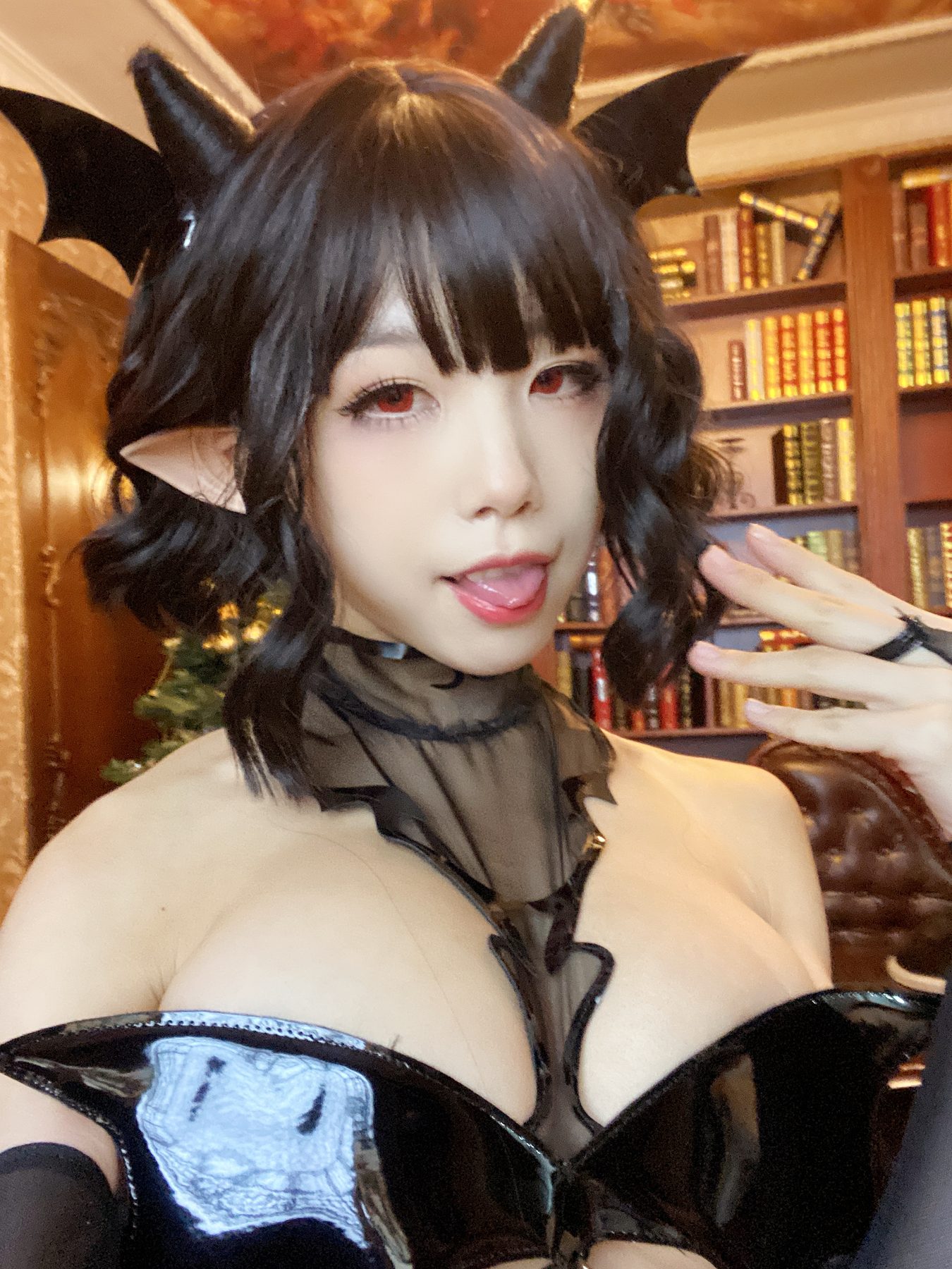 水淼Aqua 魅魔自拍 COS写真