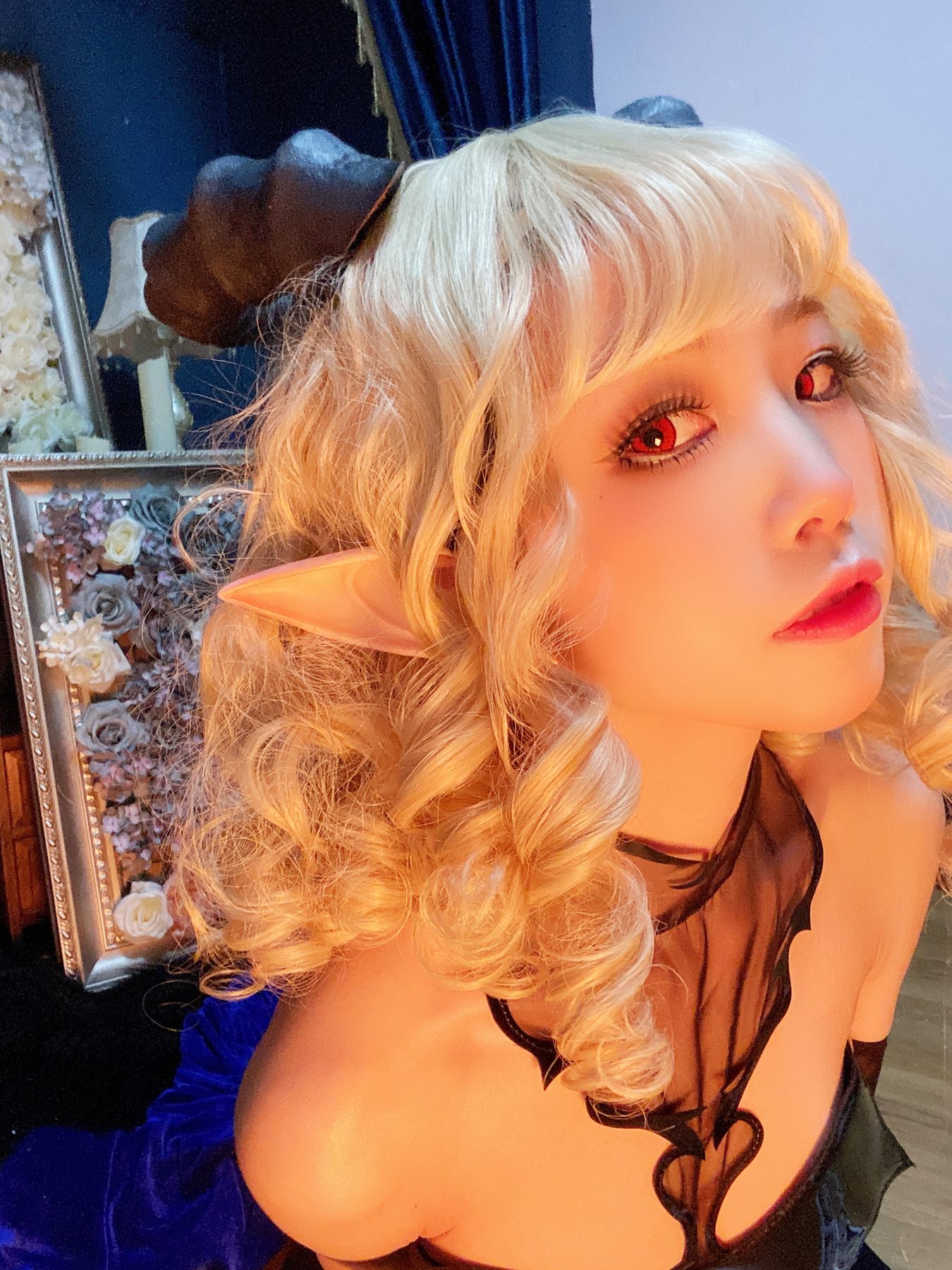 水淼Aqua 魅魔自拍 COS写真