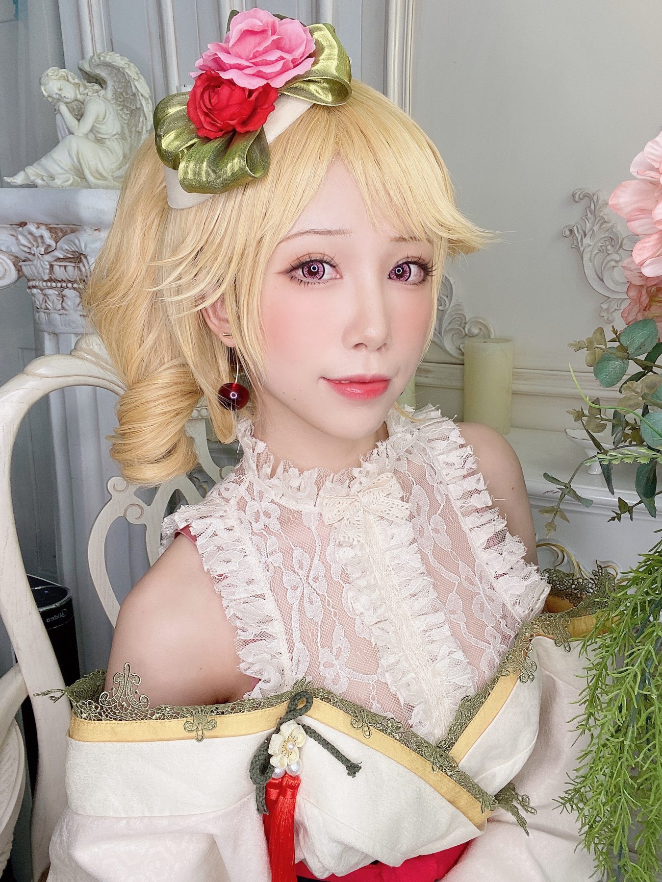 水淼Aqua 黎塞留和服 COS写真