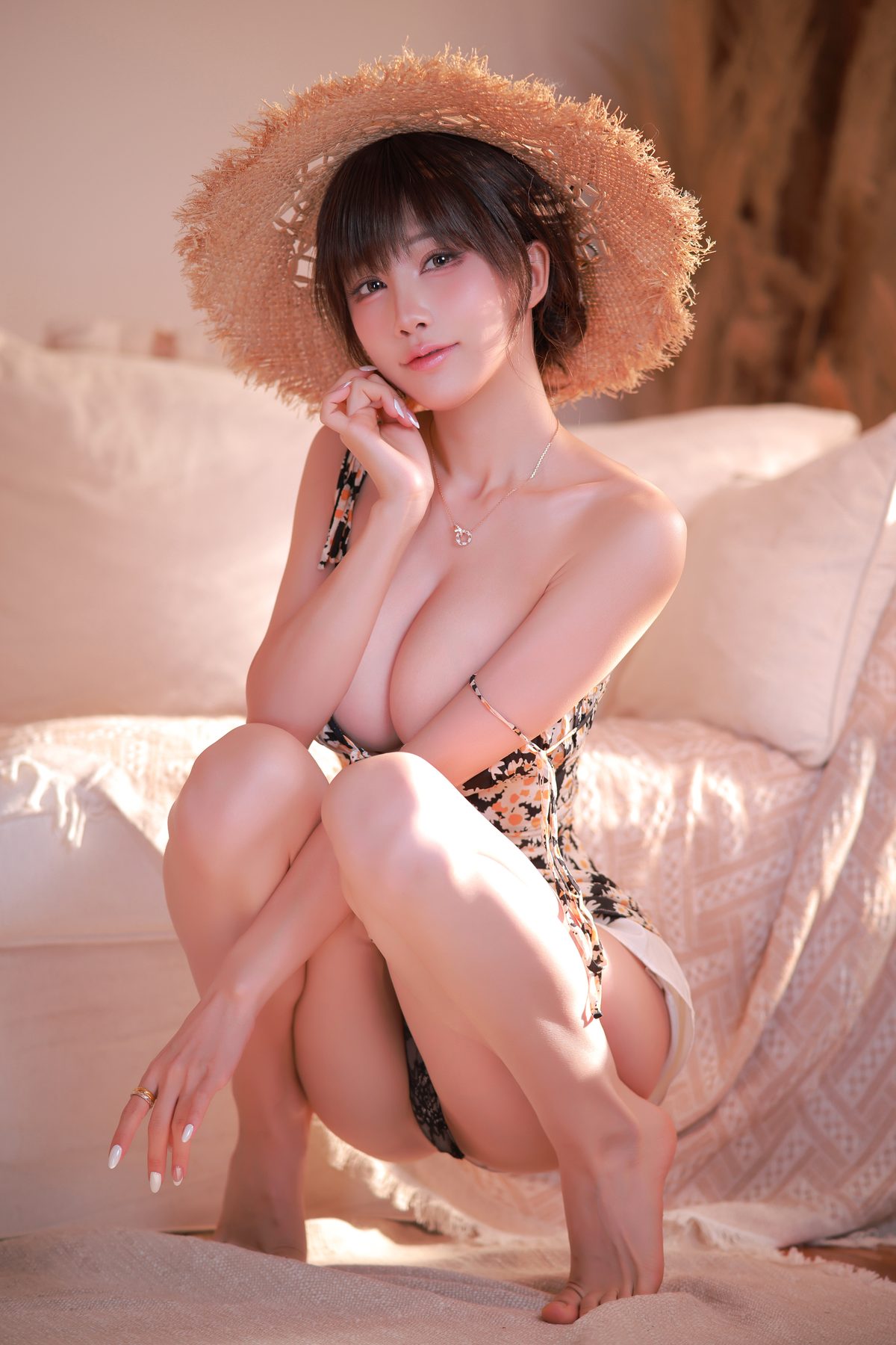 水淼Aqua summer dress COS写真
