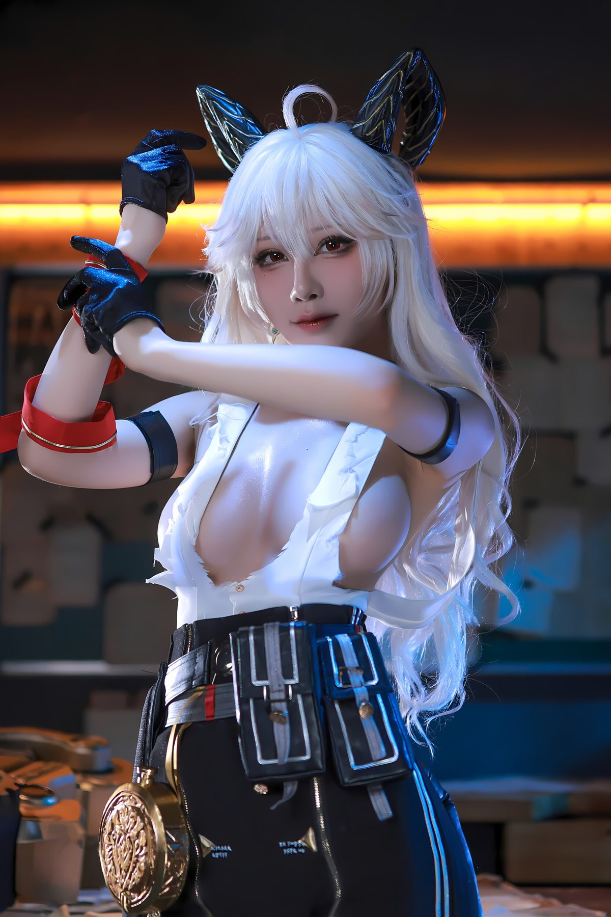 水淼Aqua 鳴潮 ザンニ 贊妮Zani COS写真