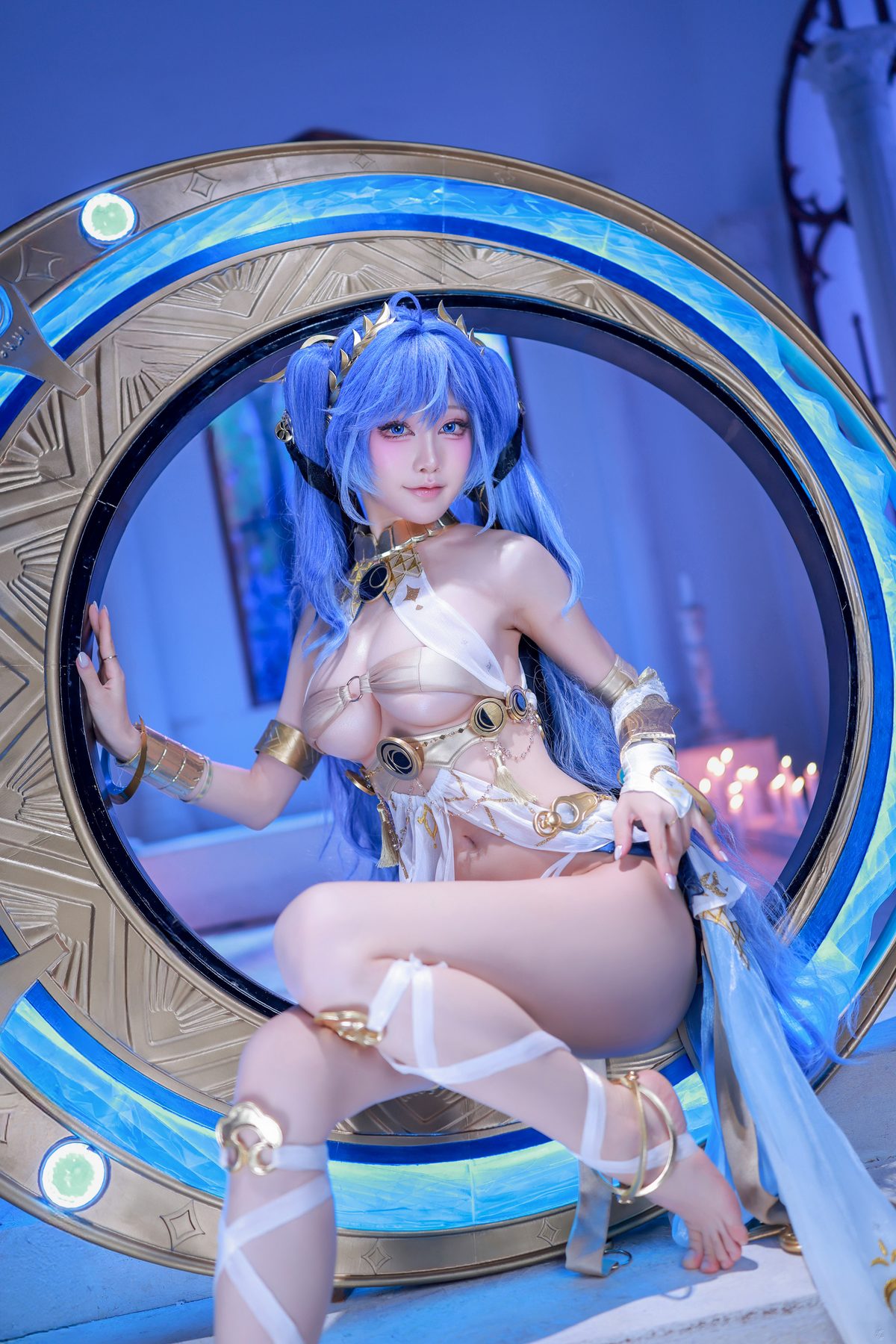 Luno 水淼Aqua 鸣潮 尤诺 COS写真