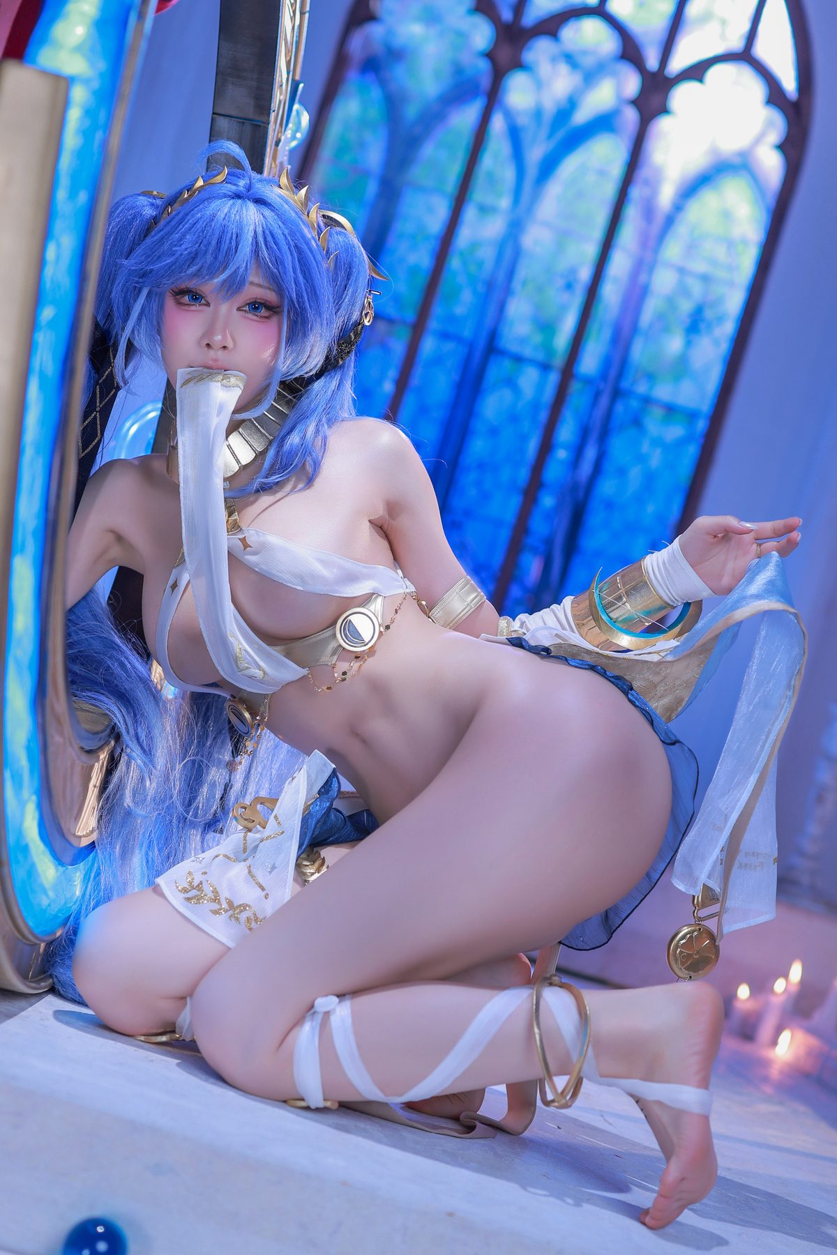 Luno 水淼Aqua 鸣潮 尤诺 COS写真