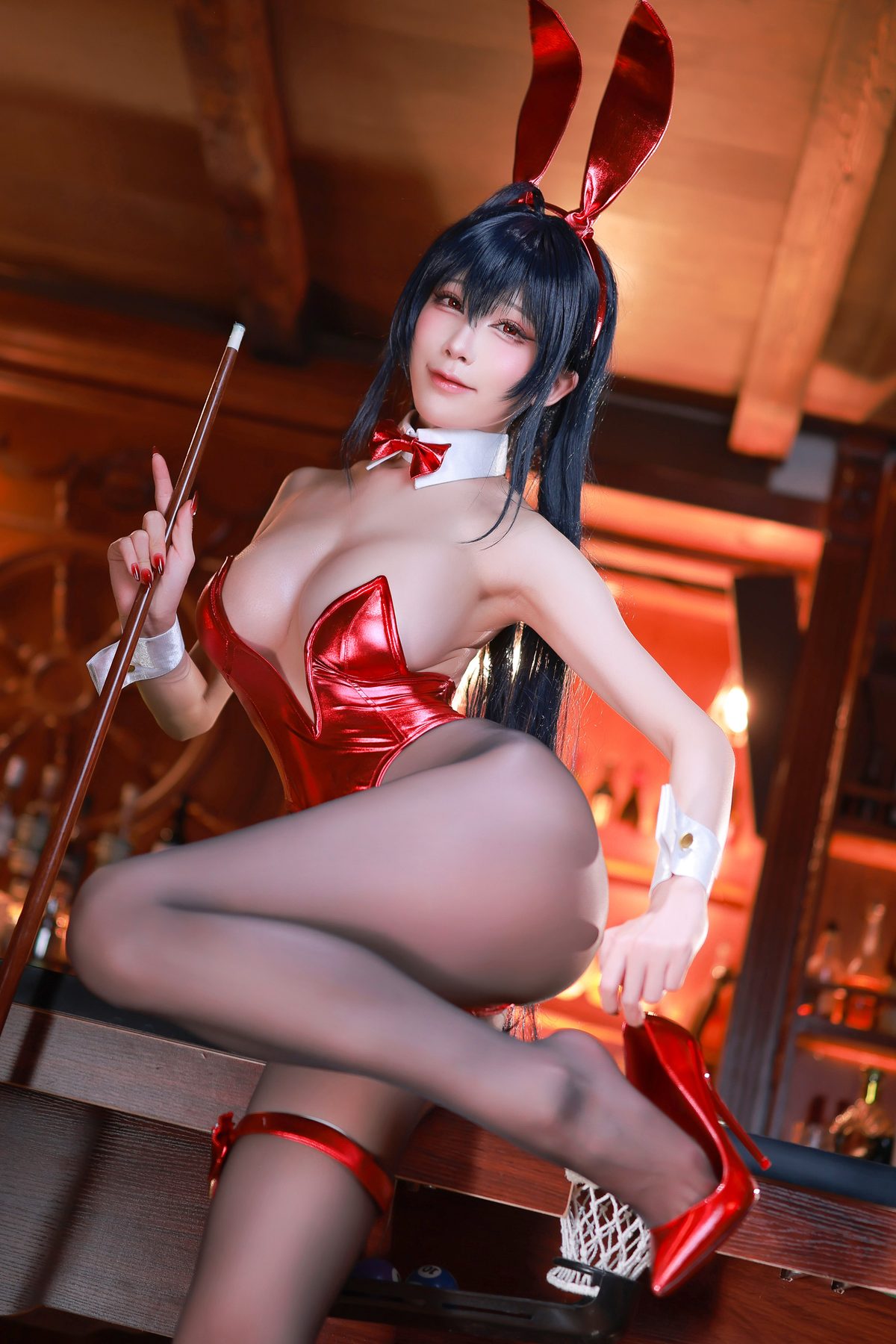 水淼Aqua cosplay写真_大凤兔女郎（碧蓝航线）合集 | 水淼Aqua COS大凤兔女郎全套图包 [59P-83M]