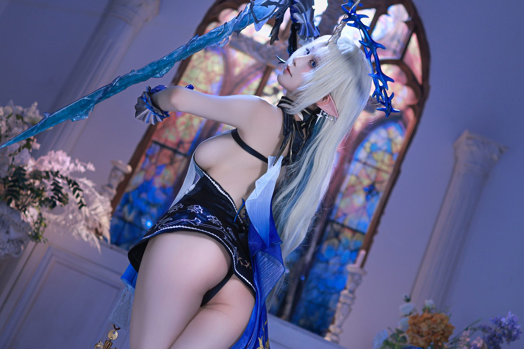 鸣潮 水淼Aqua Fleurdelys 芙露德利斯 COS写真