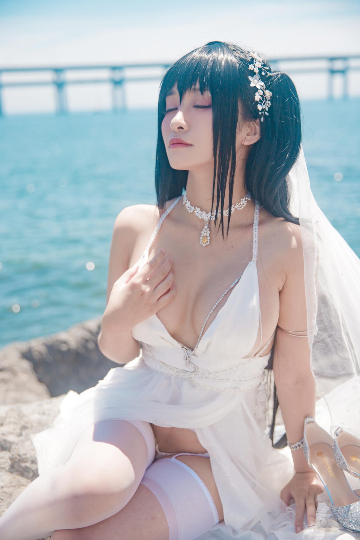 洛璃 LoLiSAMA 碧蓝航线 大凤花嫁 COS写真