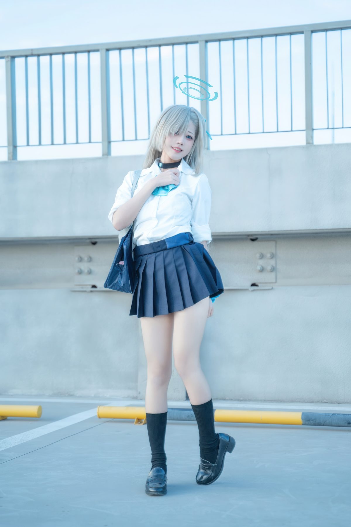 清水凪 一之濑明日奈 JK COS写真